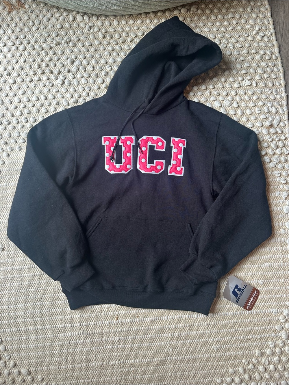 UC Irvine Black Sweatshirt Size XSmall Russell Athletics